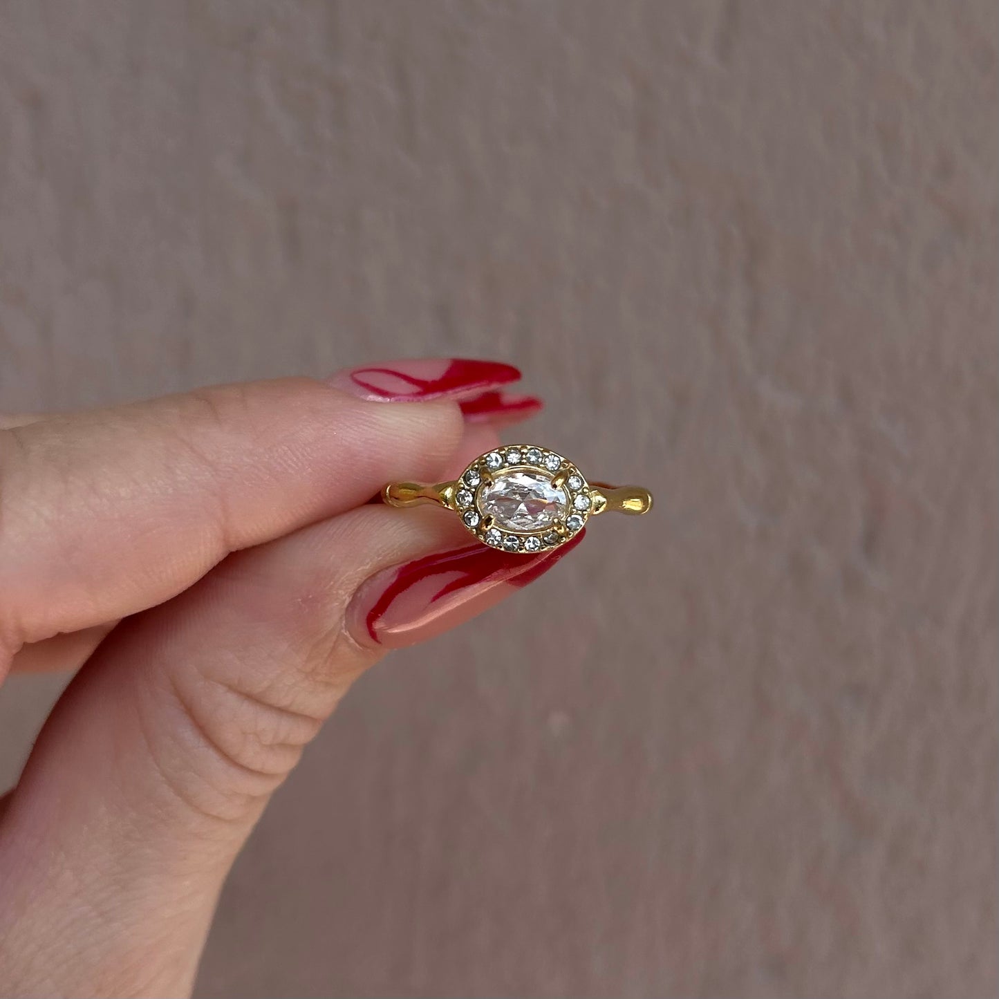 Positano Ring Gold -New Collection
