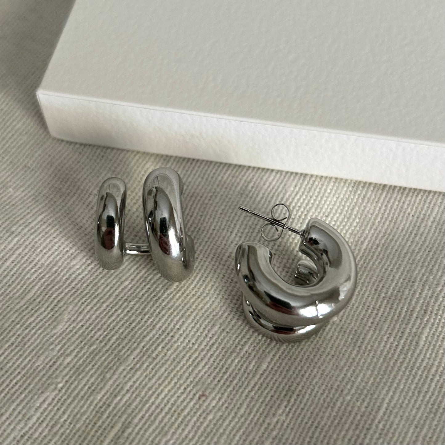 Valerie Hoops Silver