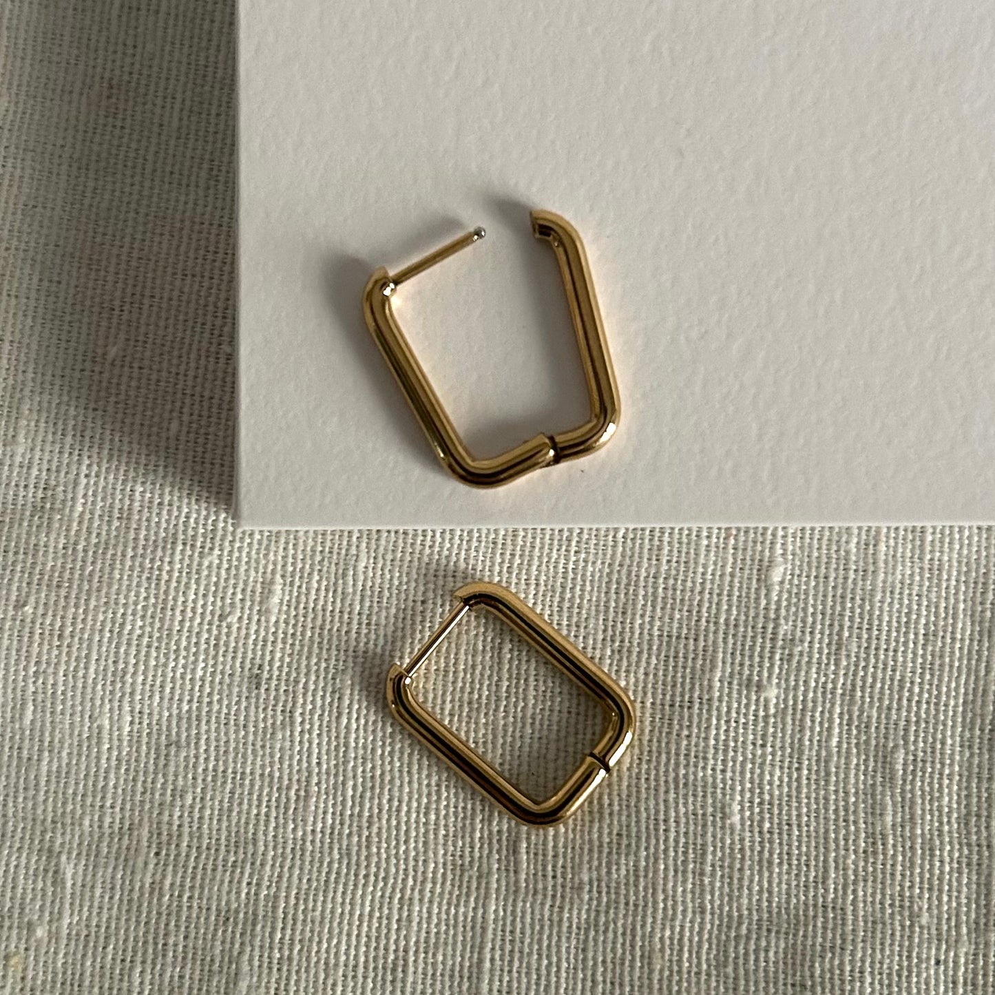 Selena Hoops Gold -New Collection