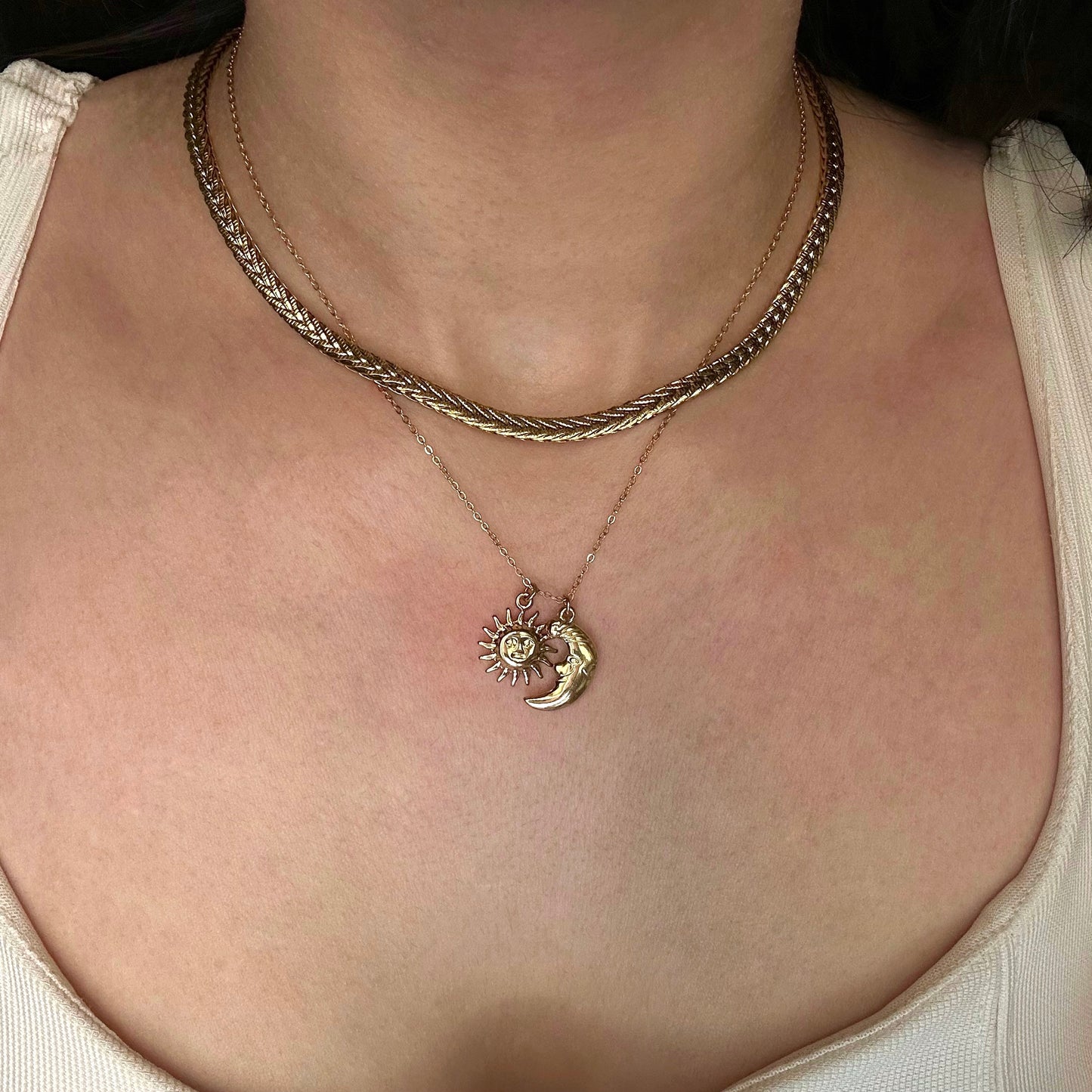 Iris Chain Necklace