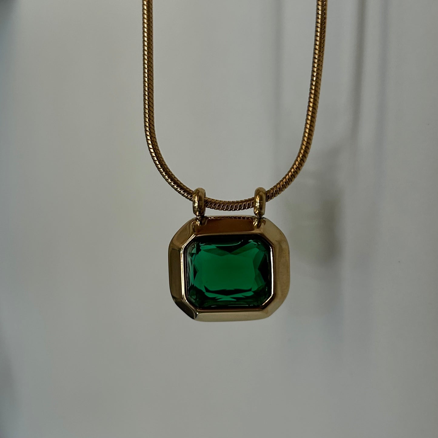 Nolan Necklace Green