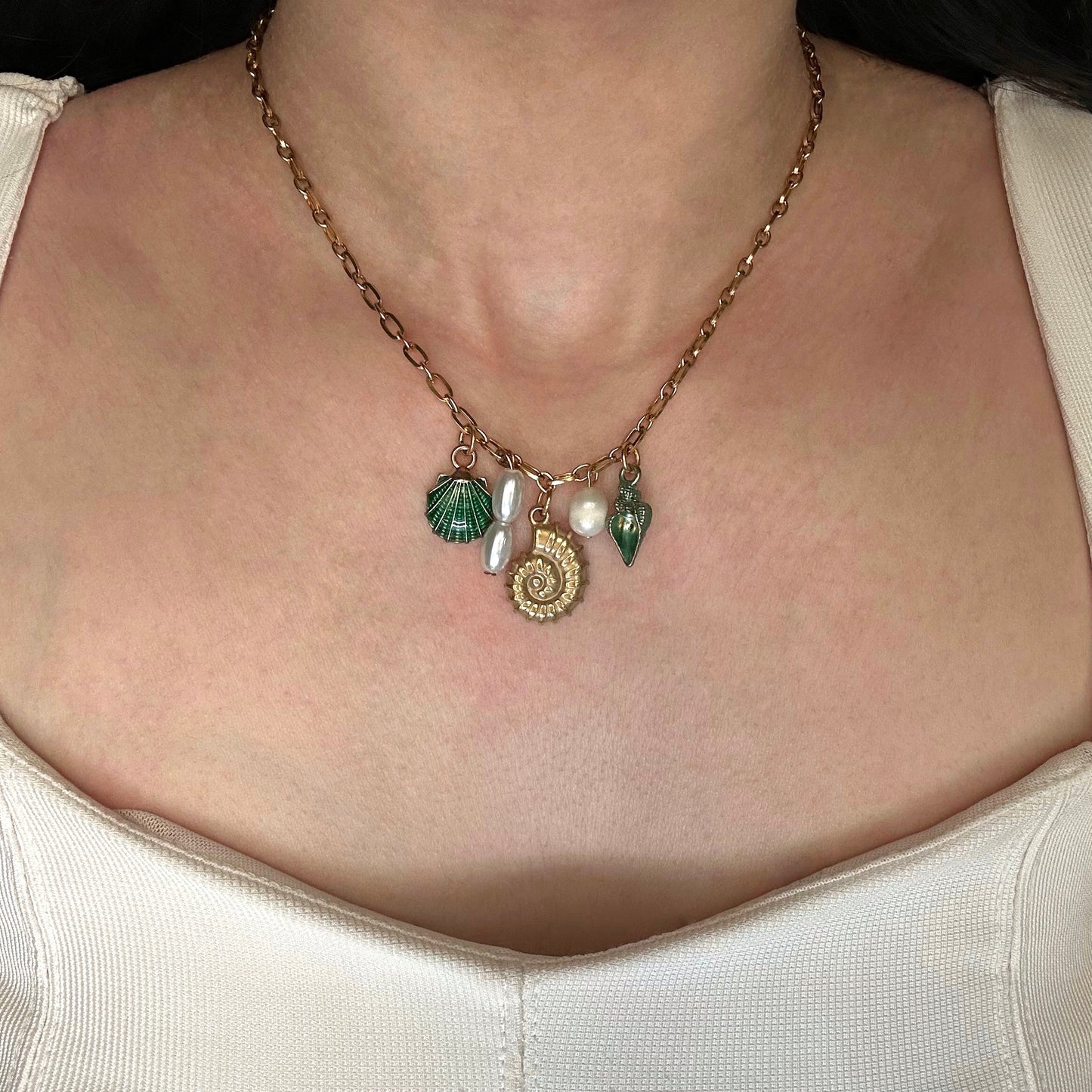 Soleil Charm Necklace -New Collection