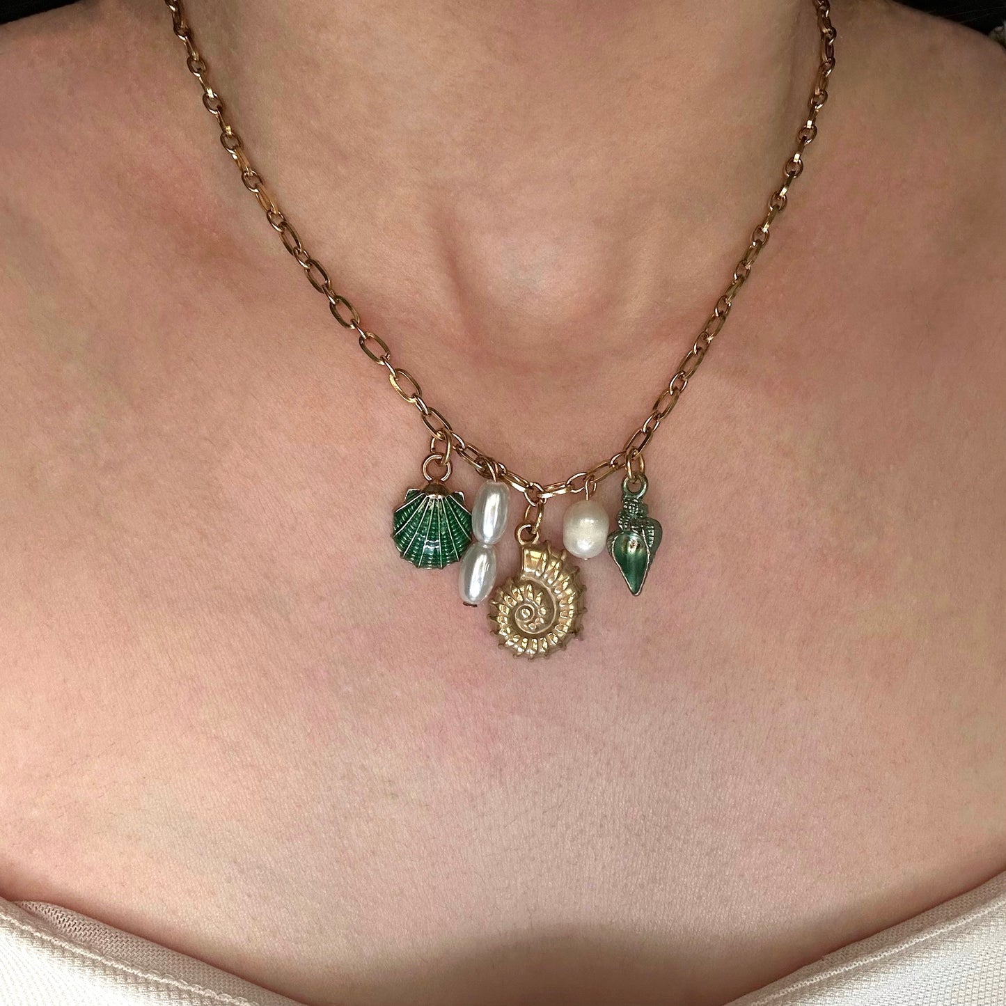 Soleil Charm Necklace -New Collection