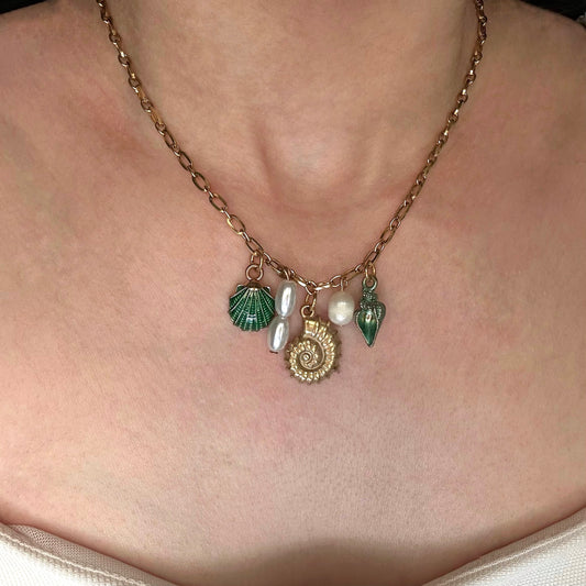 Soleil Charm Necklace -New Collection
